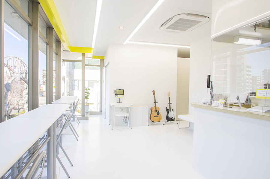 Wishミュージックスクール大曽根校|名古屋市 北区-東区の音楽教室(ロビー)